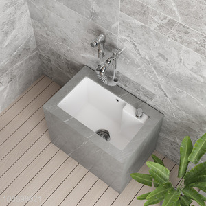 Wholesale ceramic <em>mop</em> pool sink porcelain bathroom <em>mop</em> sink basin