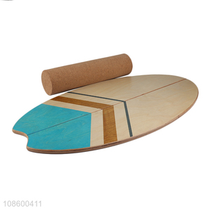 Best selling sports fitness wooden balance board skateboard