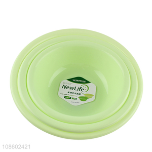 New products stackable plastic wash basin for vegetable fruit