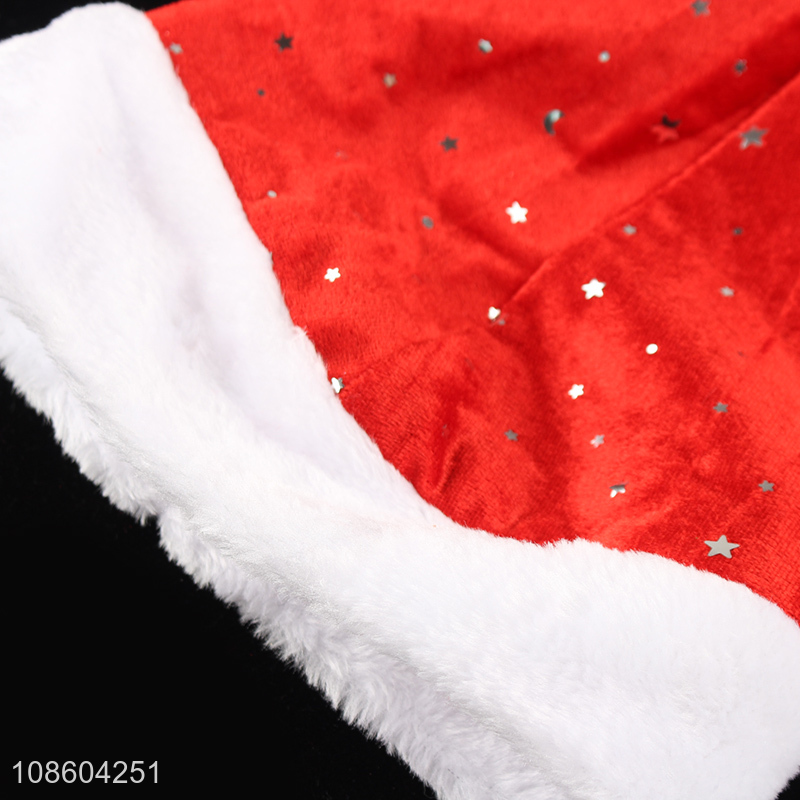 Top selling adult christmas hat christmas party supplies wholesale