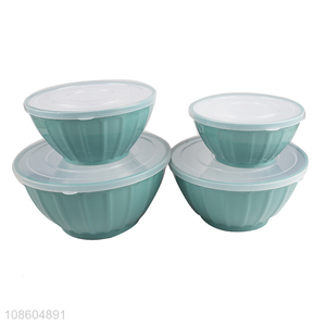 China factory round kitchen tableware salad <em>bowl</em> set for sale