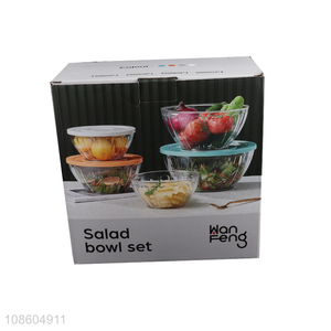 Hot items round sealed salad <em>bowl</em> set preservation <em>bowl</em> set