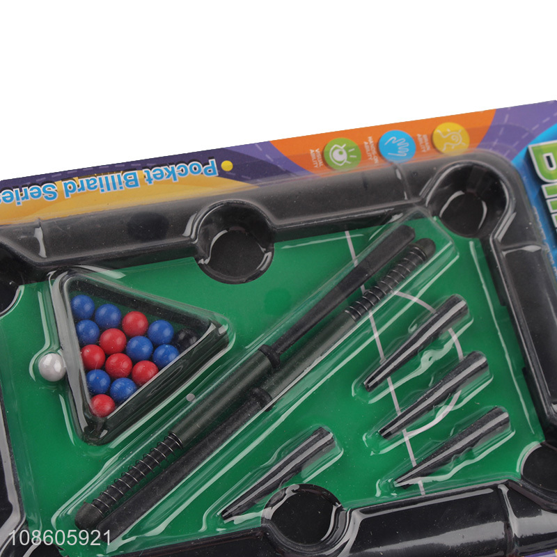 Wholesale mini billiard balls snooker pool toy for kids age 3+