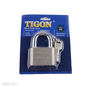 China products square type steel <em>padlock</em> door lock for sale