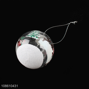 Most popular christmas hanging ornaments led light ball for sale