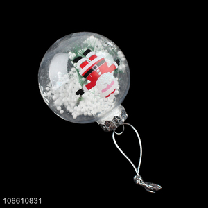 New products round christmas decoration hanging ornaments ball
