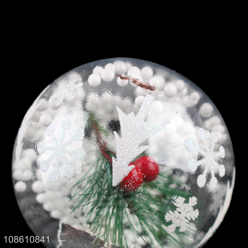 Wholesale from china transparent christmas hanging ornaments decoration ball