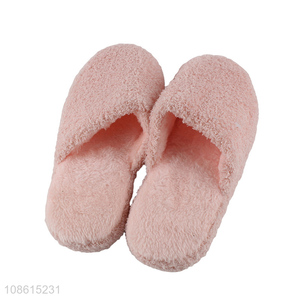 Top sale winter thickened girls home slippers wholesale