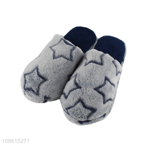 Hot selling women warm plush slippers home slippers wholesale