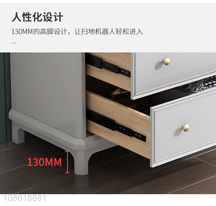 Hot products solid wood cabinet bedroom storage cabinet for sale