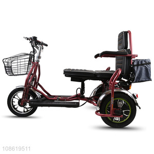 New product <em>lithium</em> <em>battery</em> three-gear speed folding electric tricycle for 2 person