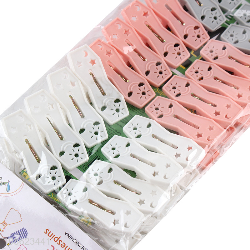 Popular design colorful plastic clothes pegs for laundry