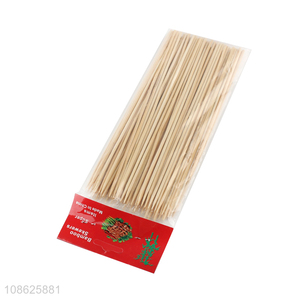 Wholesale 90pcs disposable <em>bamboo</em> sticks natural <em>bamboo</em> skewers