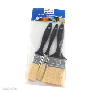 Top selling 3pieces hand tool oil <em>paint</em> <em>brush</em> set wholesale