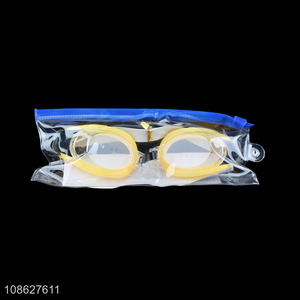 Good quality high definition plastic frame swimming goggles glasses