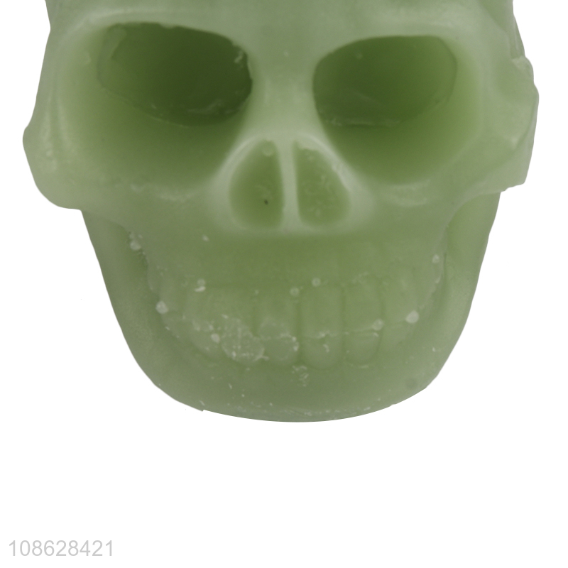 Hot products decorative skullhead candle for Halloween
