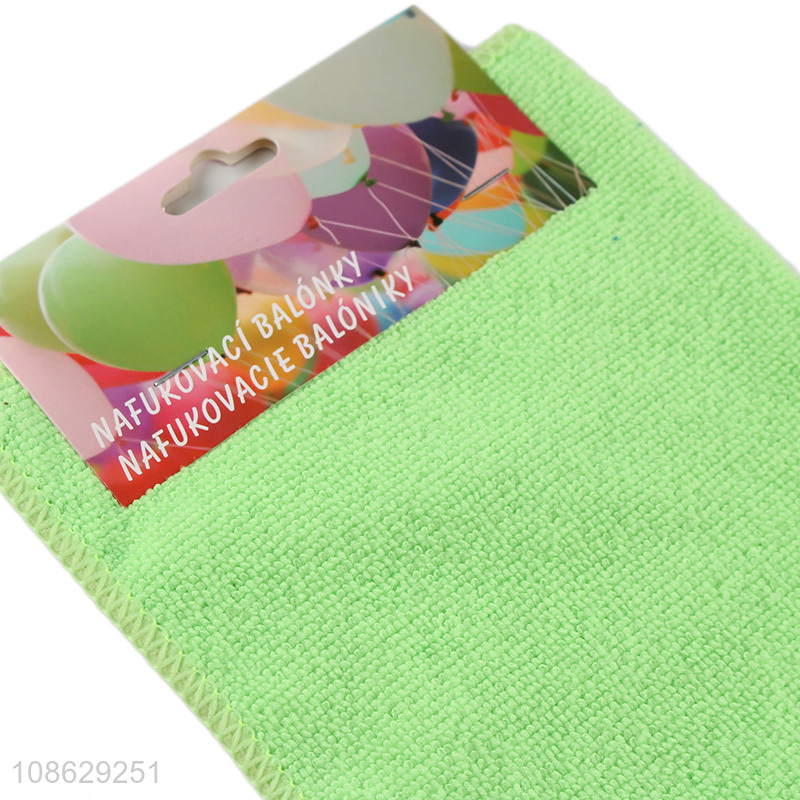 Low price super absorbent microfiber cleaning cloths for home kitchen