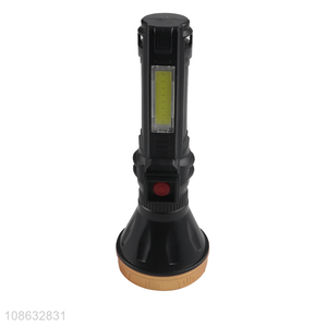 Wholesale 3.7V 1.3W 1LED+12COB Retractable Tactical Torch <em>Flashlight</em>