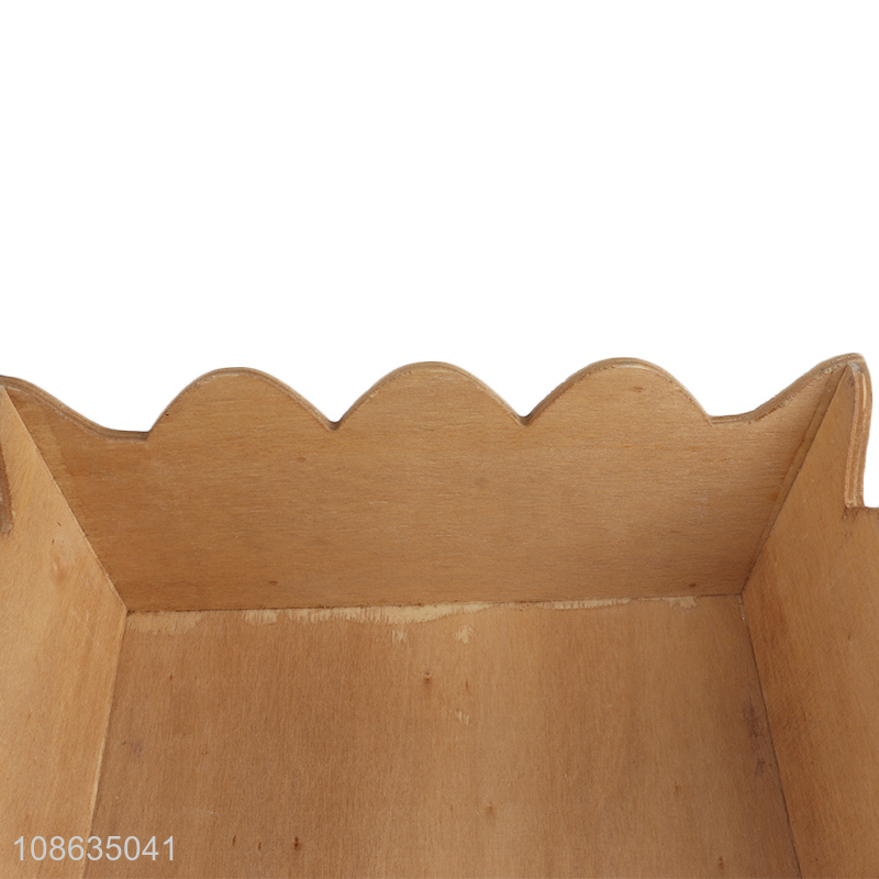 Top selling wooden storage box candy snack storage box