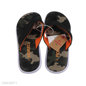 Factory supply men outdoor non-slip flip flops slippers for sale