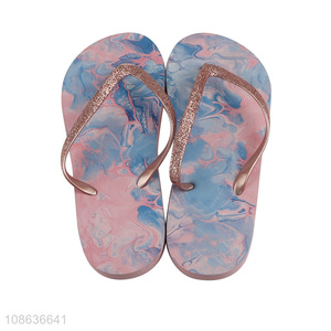 Hot products women outdoor flip flops slippers pvc casual slippers