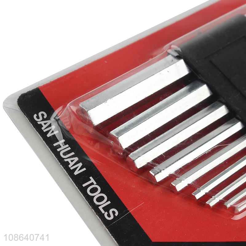 Latest products 9pcs hex key wrench set for hand tool