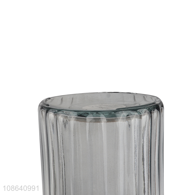 Most popular living room table decoration glass flower vases