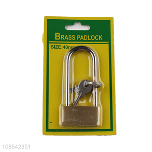 Good quality mini brass <em>padlock</em> thin type brass <em>padlock</em>
