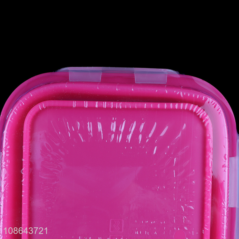 Latest products 4pcs portable lunch box preservation box for sale