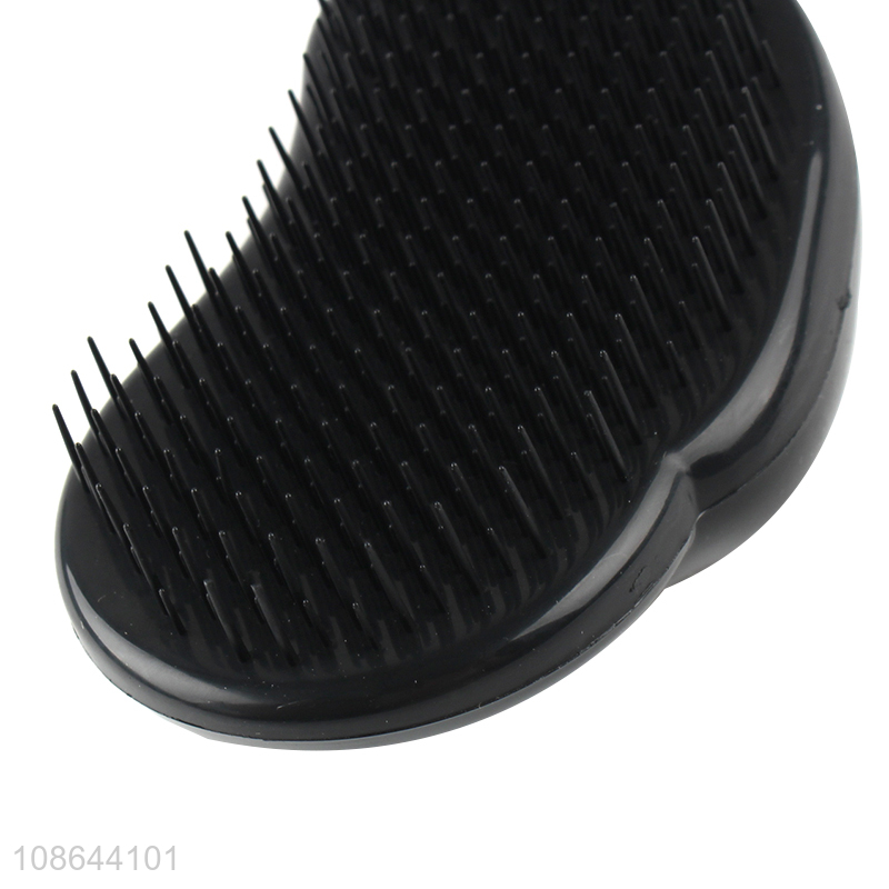 Wholesale portable plastic hairbrush detangling comb massage hair comb