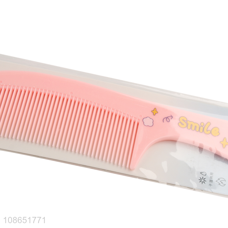Factory price plastic hair salon supplies hair comb for sale