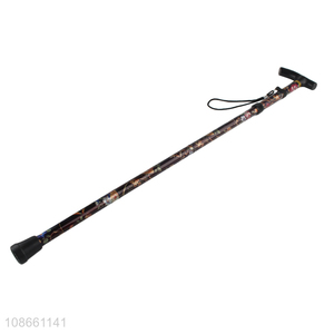 New product folding aluminum alloy walking stick for outdoor hiking