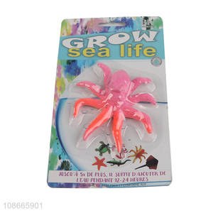 Good selling sea animal water growing toys non-toxic toys wholesale