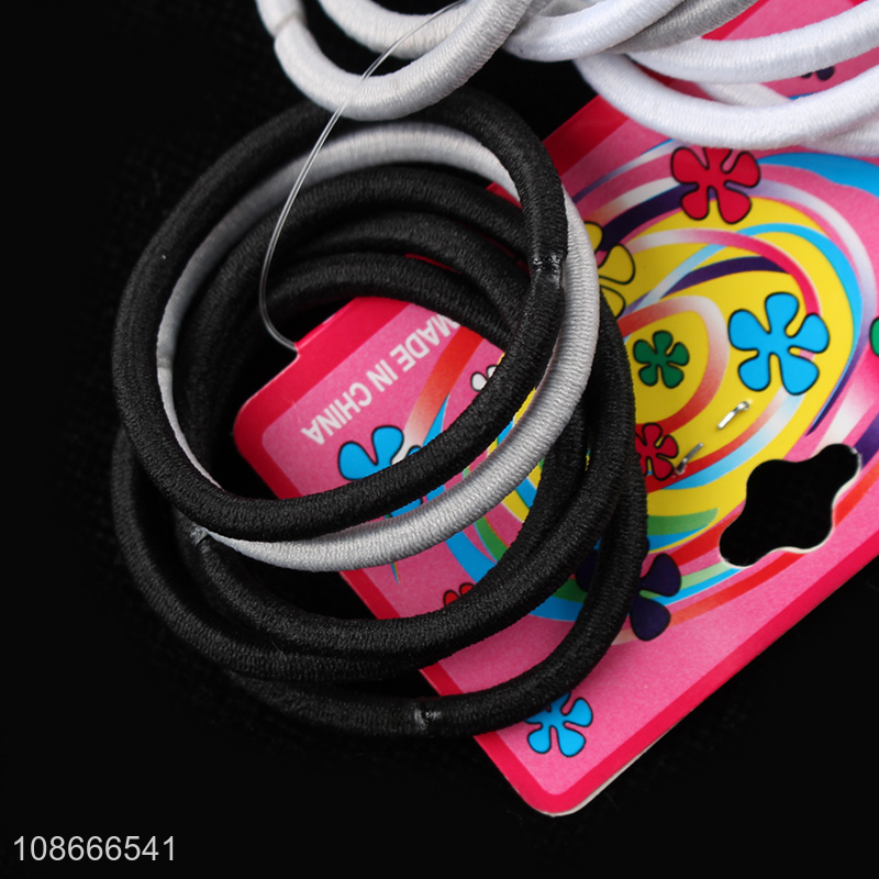 Wholesale 12pcs elastic hair band ponytail holder hair accessories