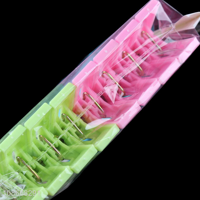 Best sale plastic 16pcs clothespins clothes pegs sock underwear clips