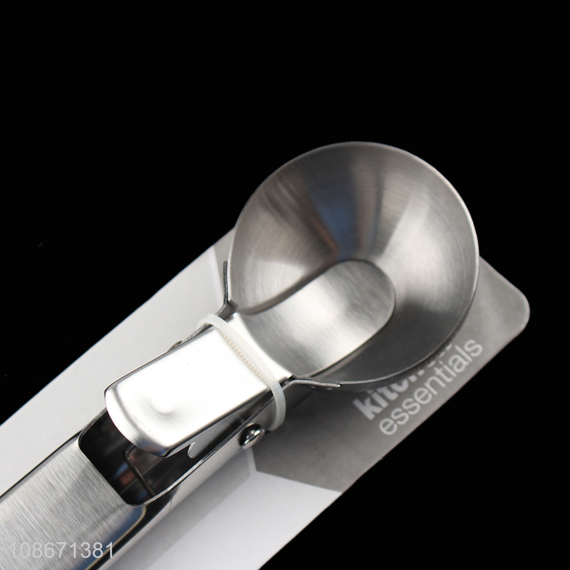 Online wholesale heavy duty stainless iron ice cream scoop with trigger