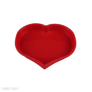 Hot products heart shape <em>silicone</em> <em>cake</em> <em>mould</em> <em>cake</em> baking pan for home