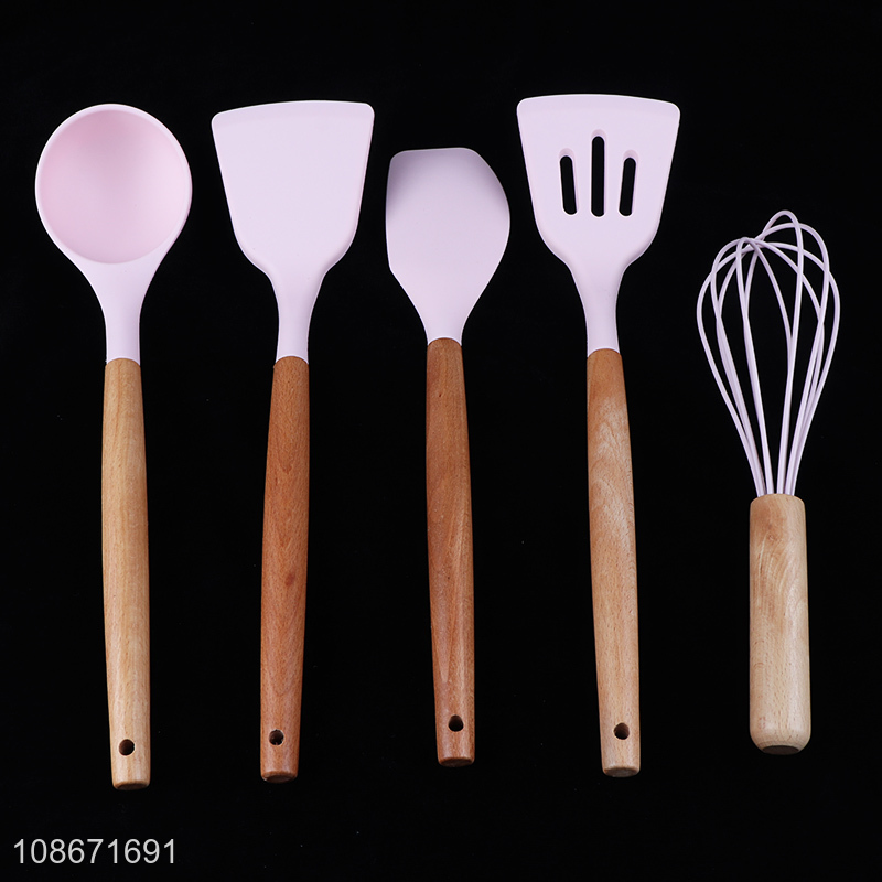 China factory 12pcs home restaurant nylon kitchen utensils set for sale