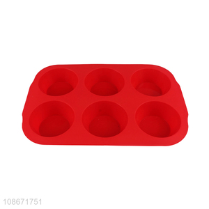Top quality red <em>silicone</em> non-stick baking tool <em>cake</em> <em>mould</em> for sale