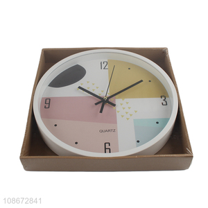 China factory home décor round wall clock digital clock for sale