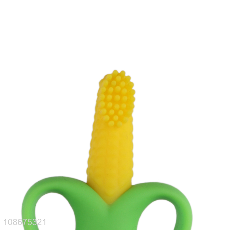 New product corn shape baby teething toy chew toy for infants