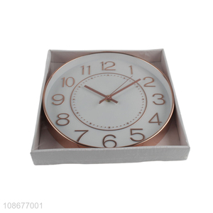 New arrival silent quartz wall clock for home office school use