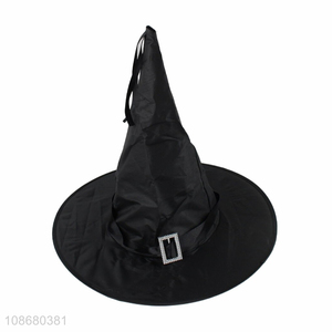 New product Halloween kids costumes Halloween witch hat with led light
