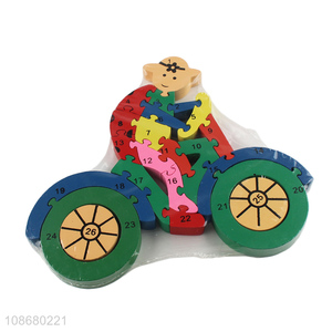 New product educational toy wooden jigsaw puzzle for bosy girls kids