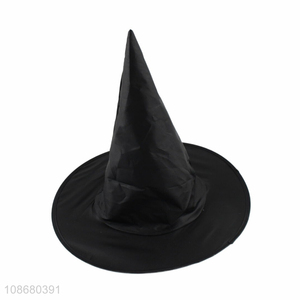 Hot selling unisex Halloween wizard hat for Halloween cosplay costume