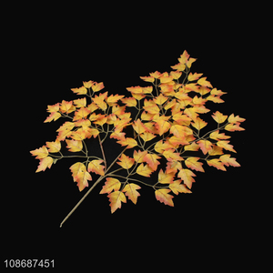 Online wholesale 108pcs leaves 3 branch bud leaf artificial plant leaf