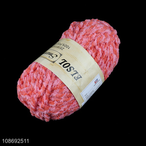 Good quality 60g chunky yarn for hand knitting soft throw blanket