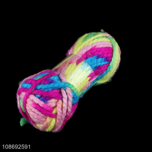 Wholesale 80g space dye yarn for crocheting & hand knitting blanket