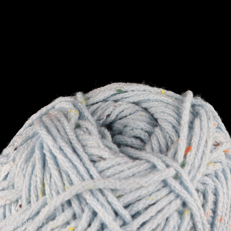 Wholesale 65g soft acrylic cotton yarn for crocheting and knitting