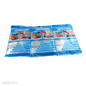 Good selling space-saving transparent vacuum bag for clothing